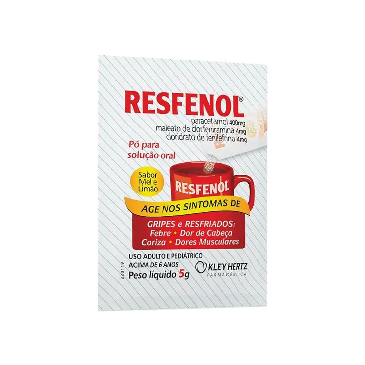 Resfenol Po 400 4 4mg Po Sache 5g