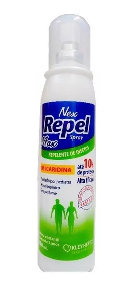 Nex Repel Repelente Aerosol Icaridina 100ml - Kley Hertz