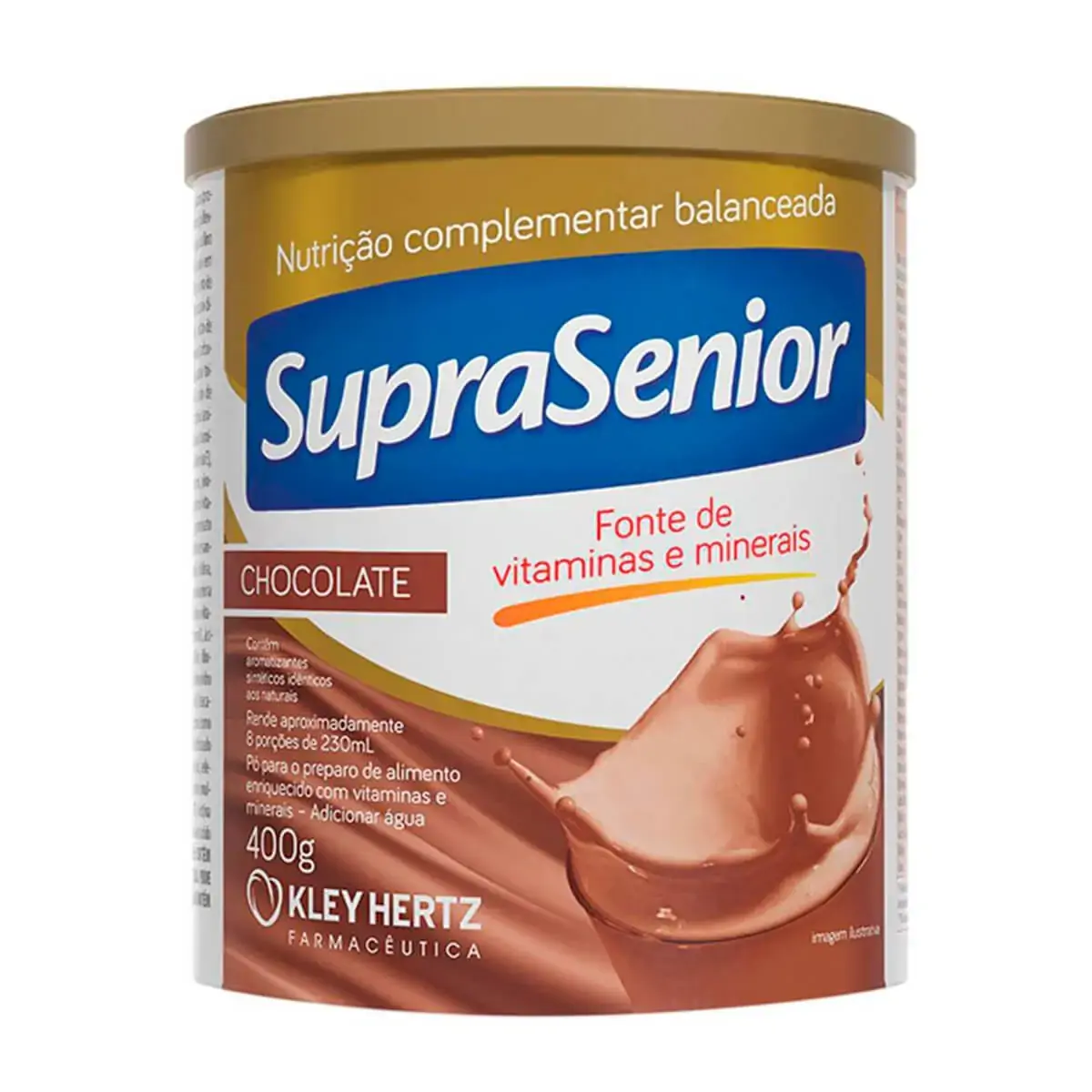 SupraSenior Sabor Chocolate 400g