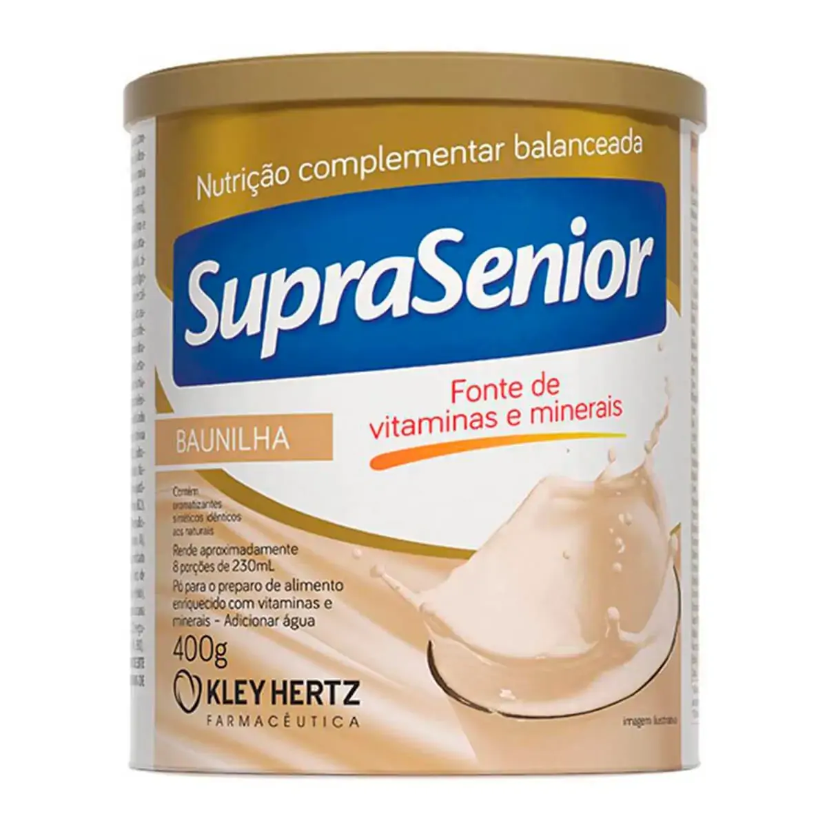 SupraSenior Sabor Baunilha 400g