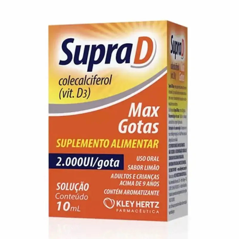 Supra D Max Gotas 2000 Ui 10ml