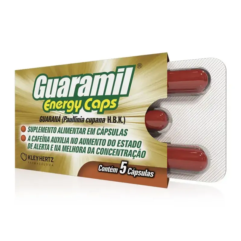 Guaramil Energy Capsulas X 5
