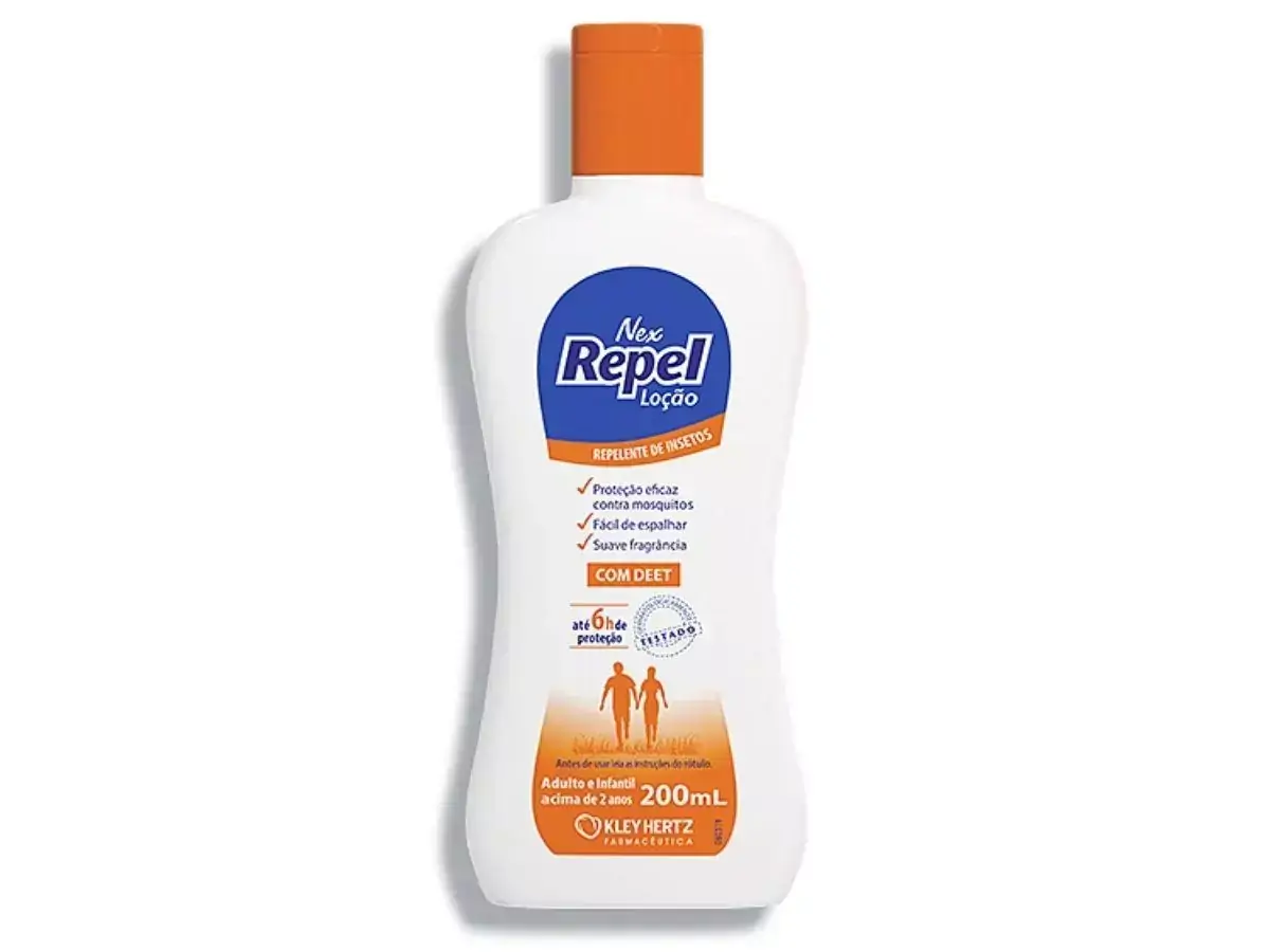 Nex Repel Loção 200mL - Kley Hertz - 6 Horas de Proteção