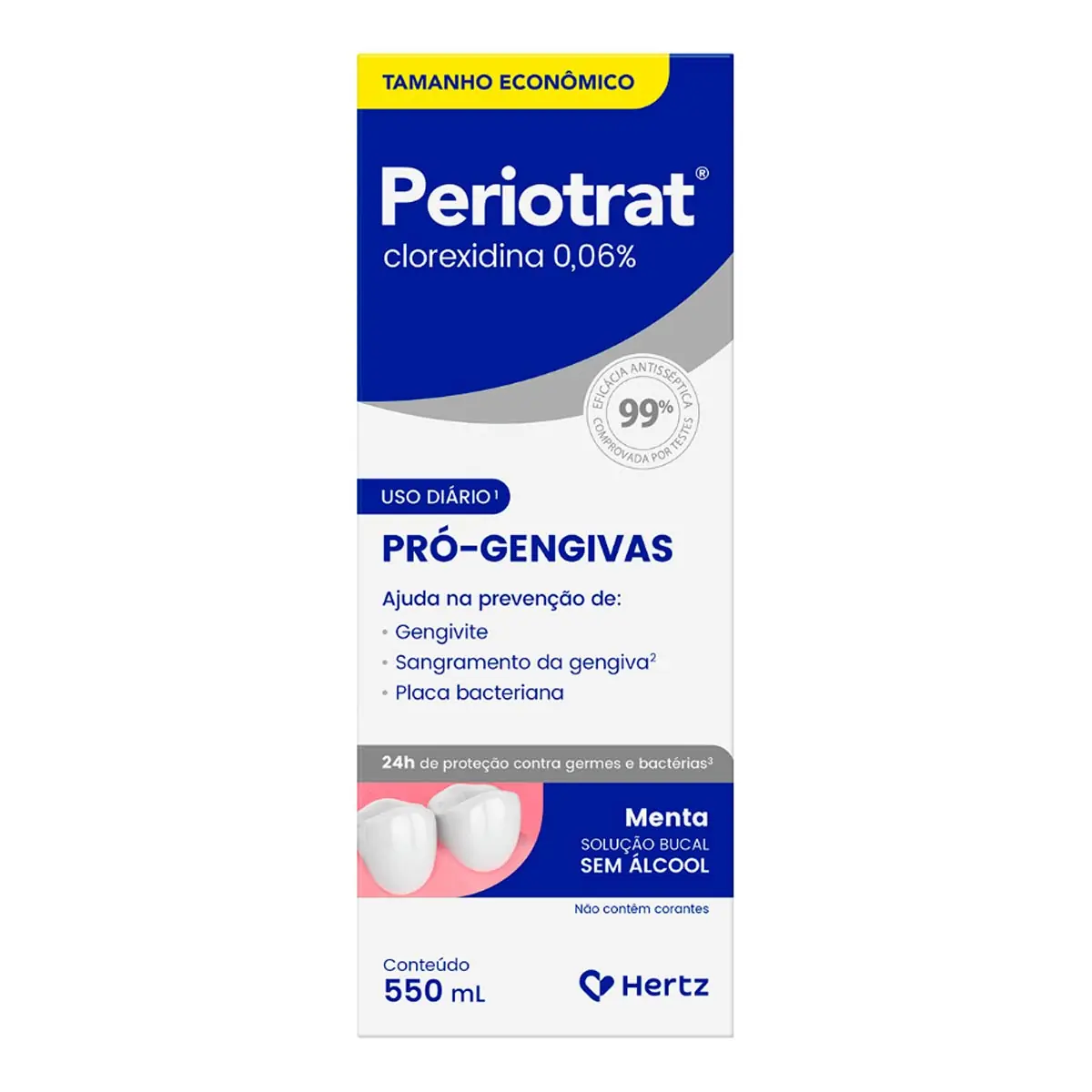Antisséptico Bucal Periotrat Pró-Gengivas 550ml Solução