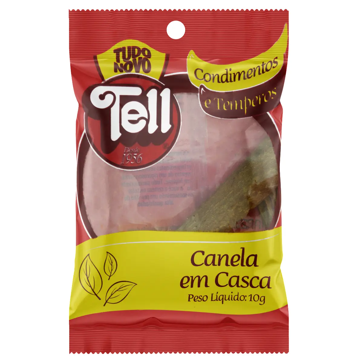 Canela Em Casca Tell Pacote 10g