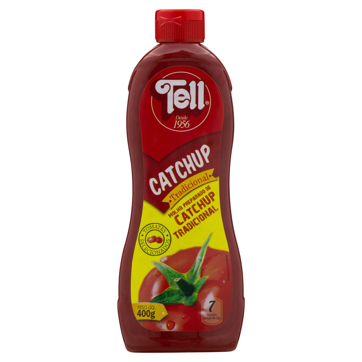 Ketchup Tradicional Tell Squeeze 400g