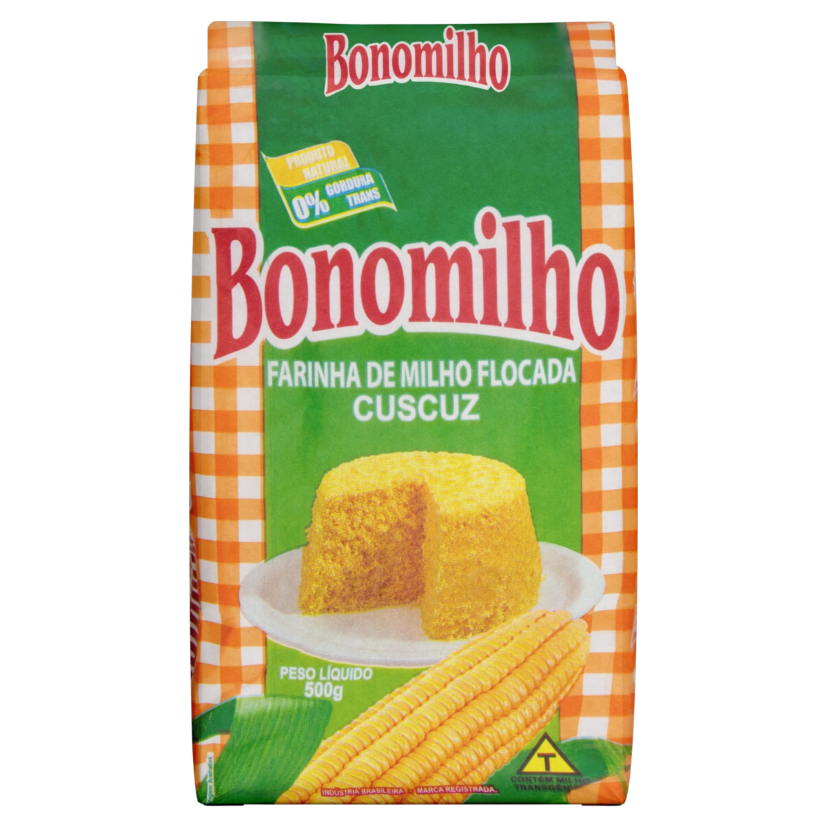 Farinha De Milho Flocada Bonomilho Pacote 500g