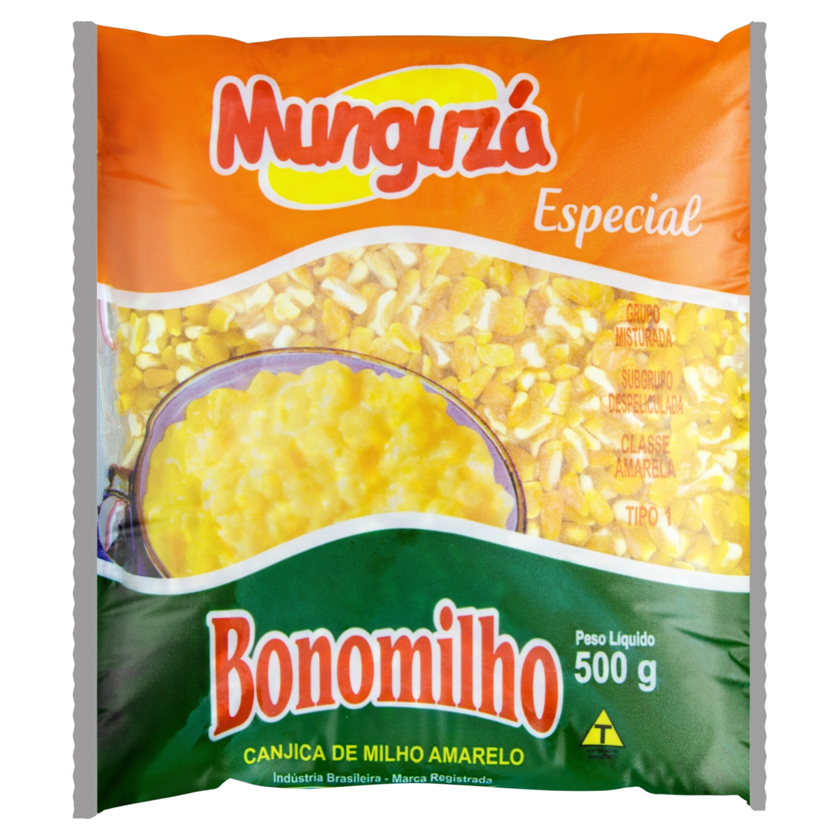Canjica De Milho Amarela Tipo 1 Bonomilho Especial Pacote 500g