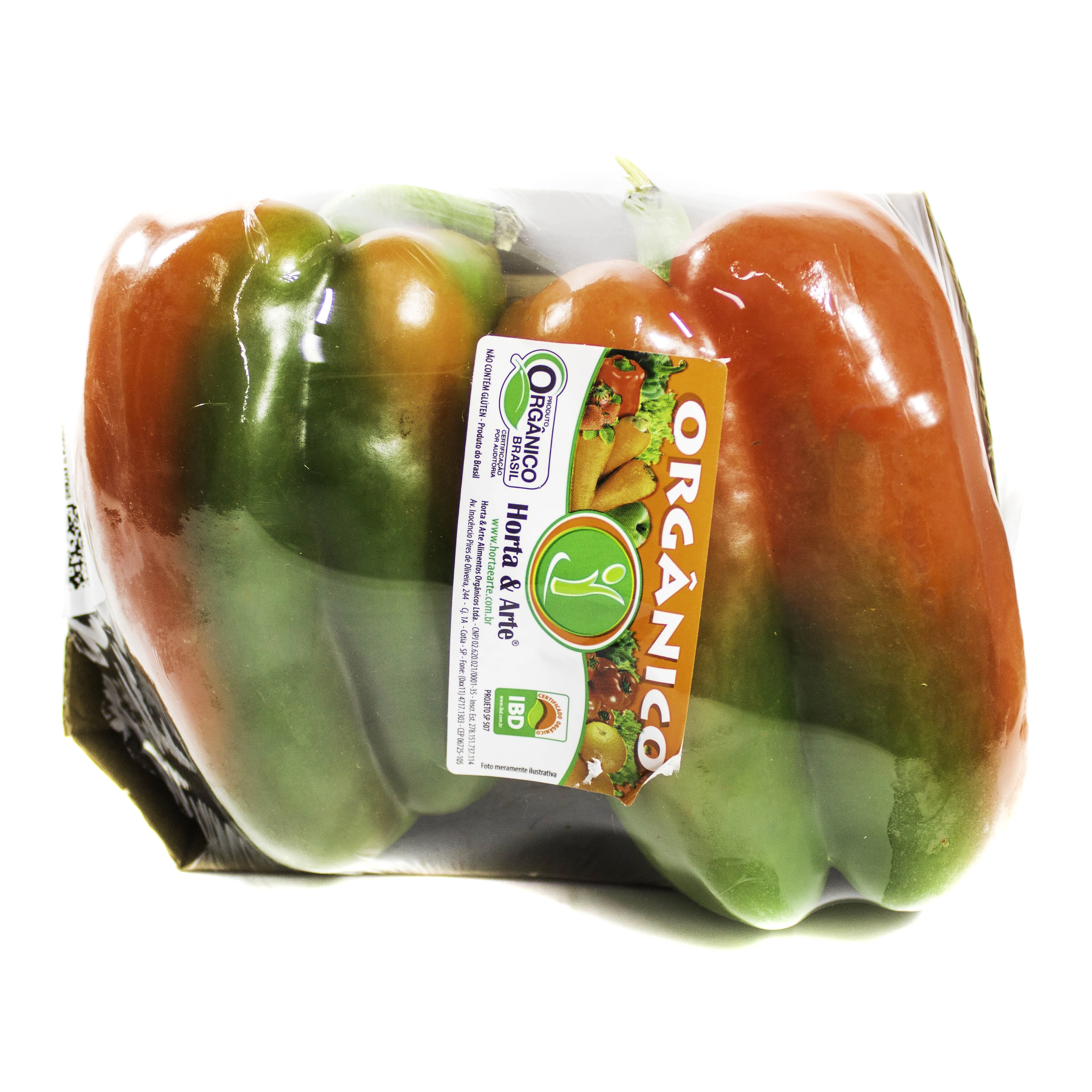 Pimentao Vermelho Org 400g