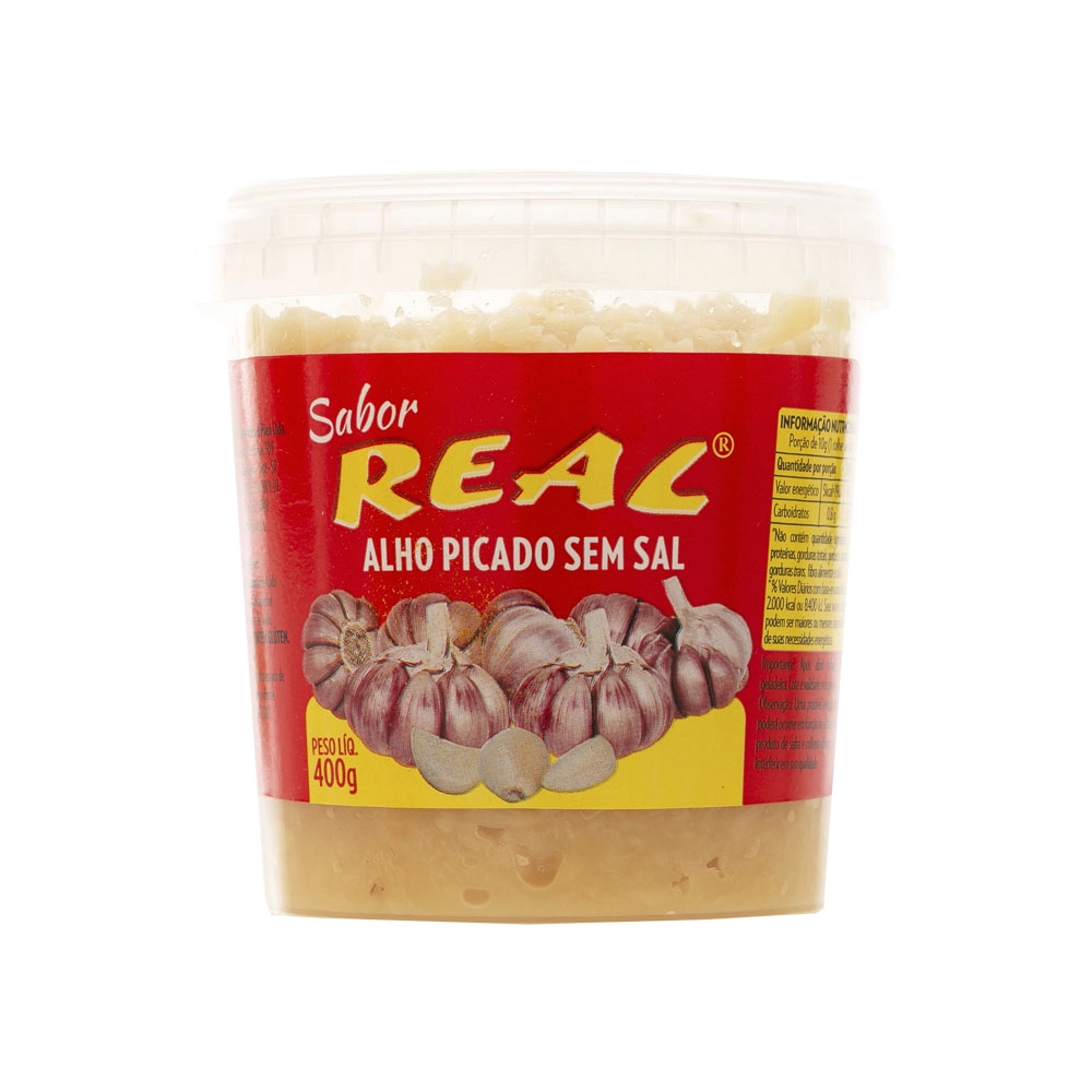 Alho Picado Sabor Real S/sal Pote