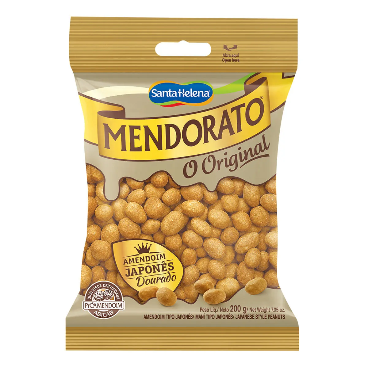 Amendoim Japonês Mendorato SANTA HELENA Pacote 200g