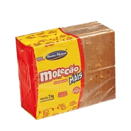 Pé De Moleque Santa Helena Molecão Mais 2kg