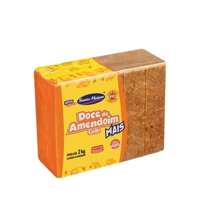 Doce De Amendoim Santa Helena Gibi Mais Caseiro 2kg