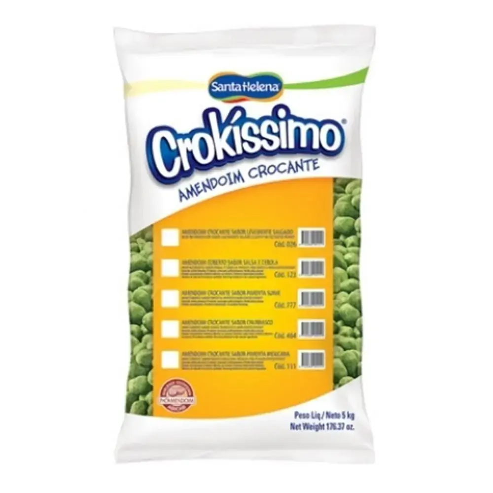 Amendoim Sta Helena 5kg Crokissimo Salsa E Cebola