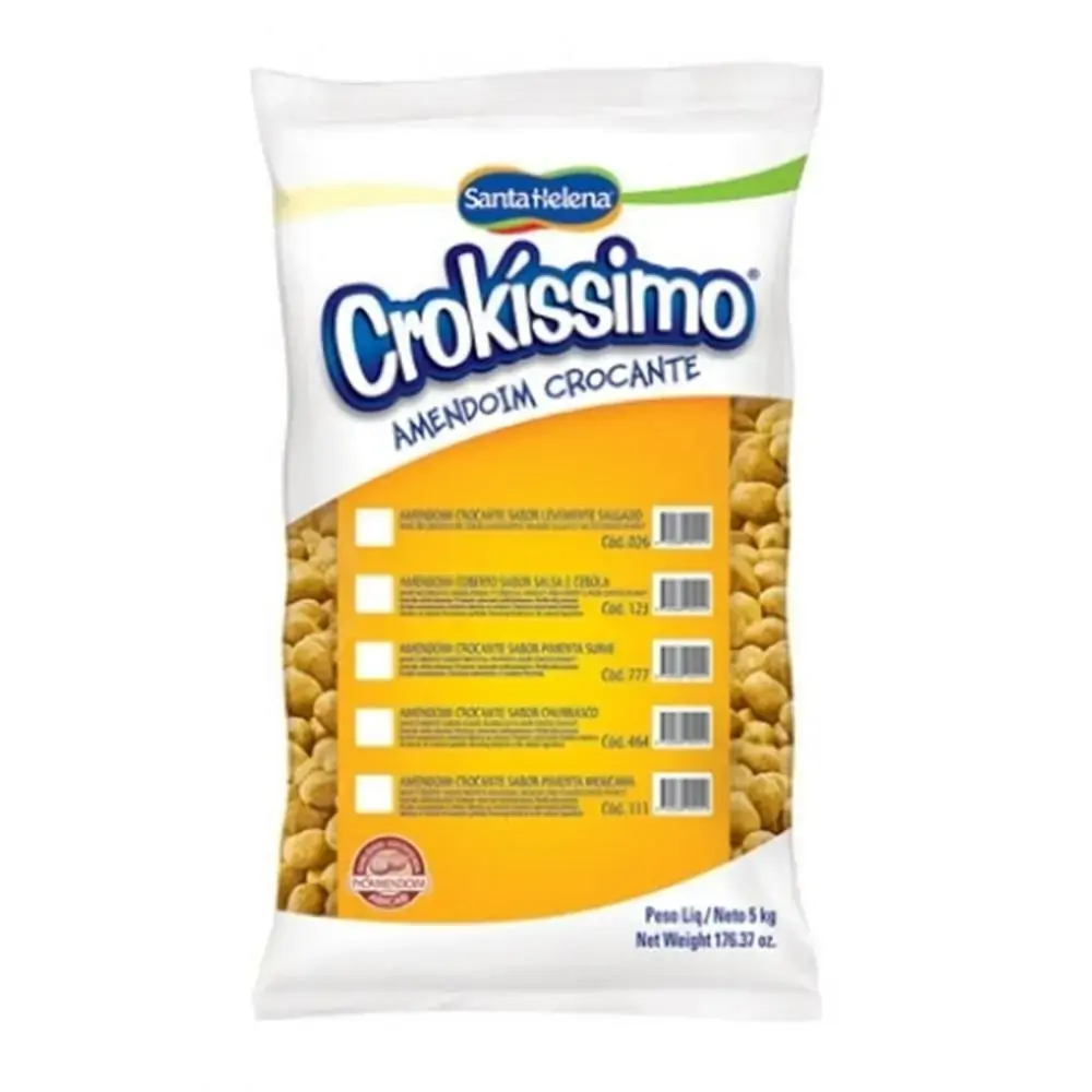 Amendoim Sta Helena 5kg Crokissimo Salgado