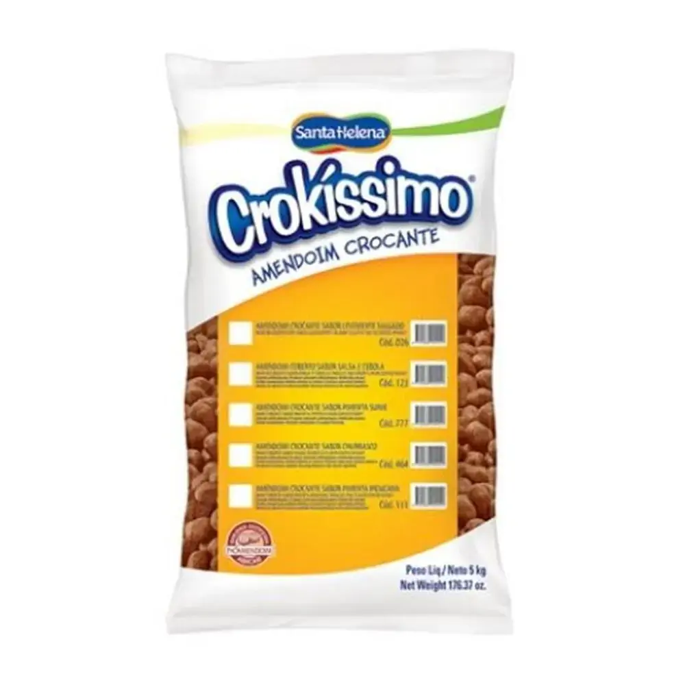 Amendoim Sta Helena 5kg Crokissimo Churrasco