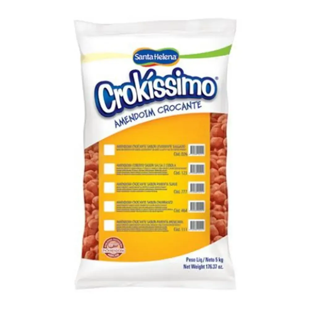 Amendoim Sta Helena 5kg Crokissimo Pimen Mexicana