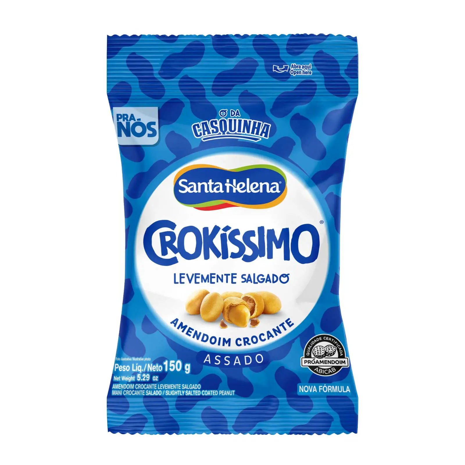 Amendoim Salgado CROKÍSSIMO Pacote 150g