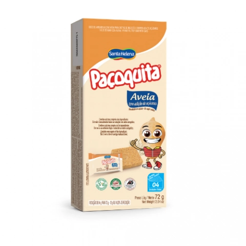 Paçoquita Diet C/4 Unidade Com Aveia