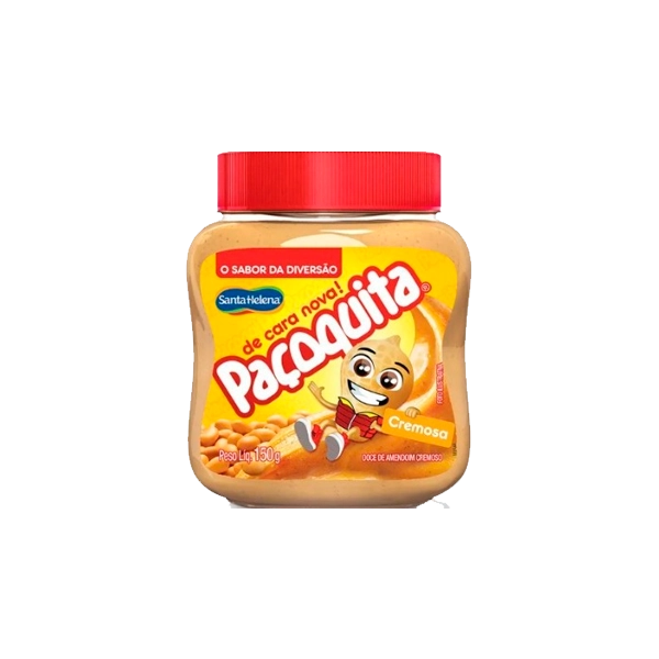 Paçoquita de Amendoim Cremosa SANTA HELENA Pote 180g
