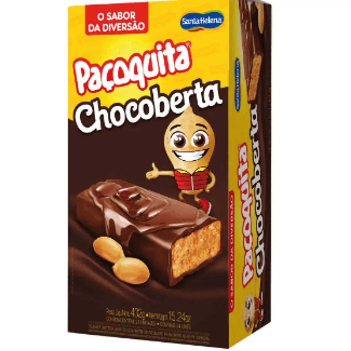 Pacoquita Santa Helena 432g Cobertura Chocolate