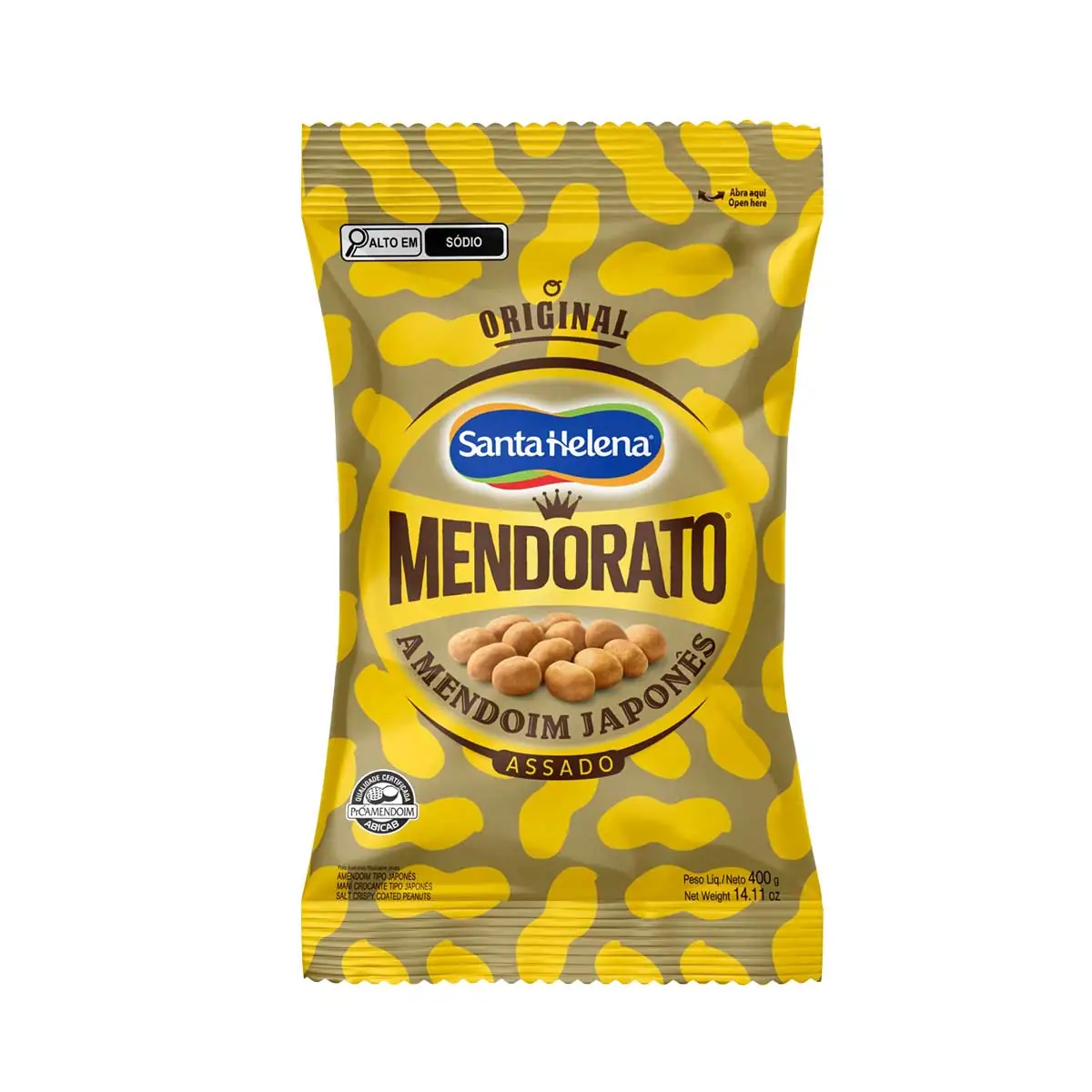 Amendoim Japonês Santa Helena Mendorato 400g