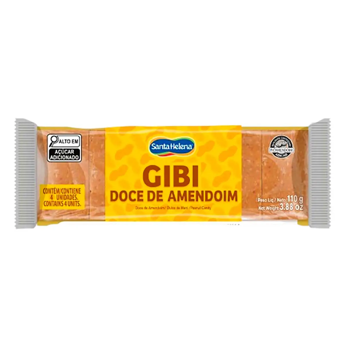 Doce Amendoim Santa Helena Gibi110g