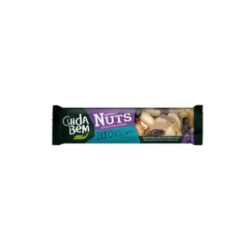 Bar.cer Cx 12 Nuts C/uva Cuida Bem