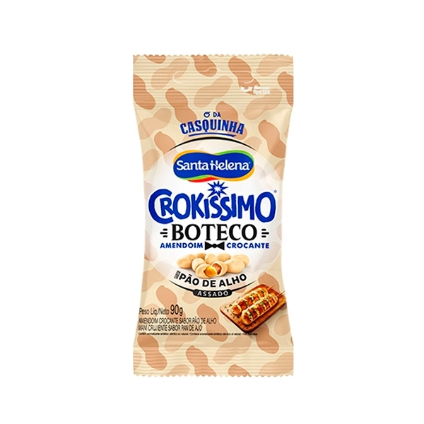 Crokissimo Pao De Alho 90gr Cx 20x90gr Qtd. 1.00 Cx