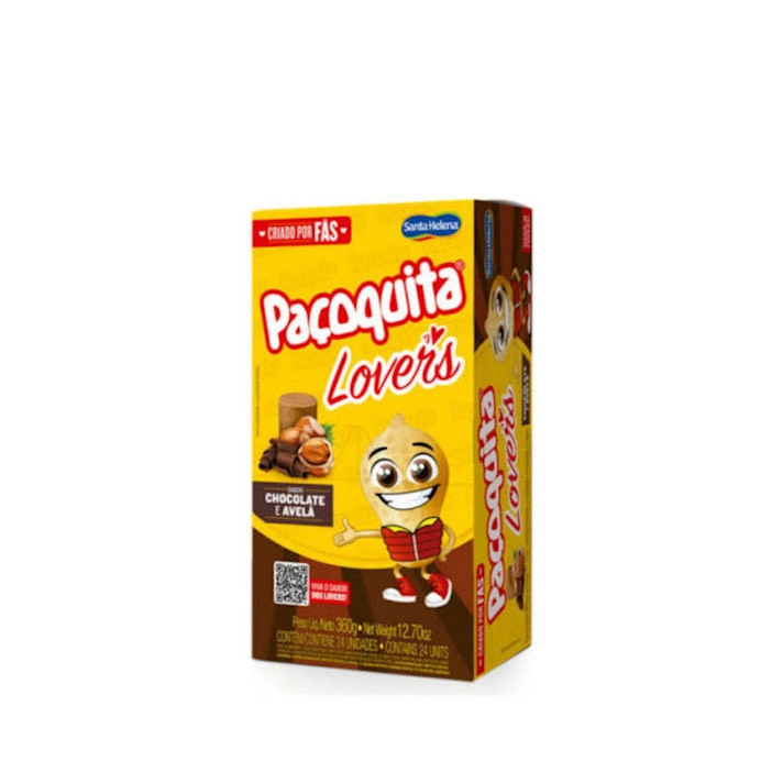 Pacoquita Santa Helena C/choc.rolha 360g