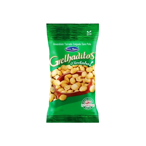Amendoim Sem Pele Grelhaditos 24g
