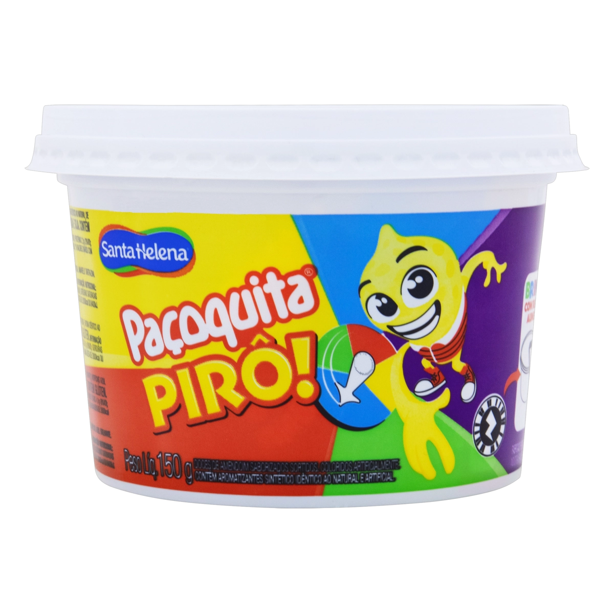 Doce De Amendoim Sortido Paçoquita Pirô Pote 150g