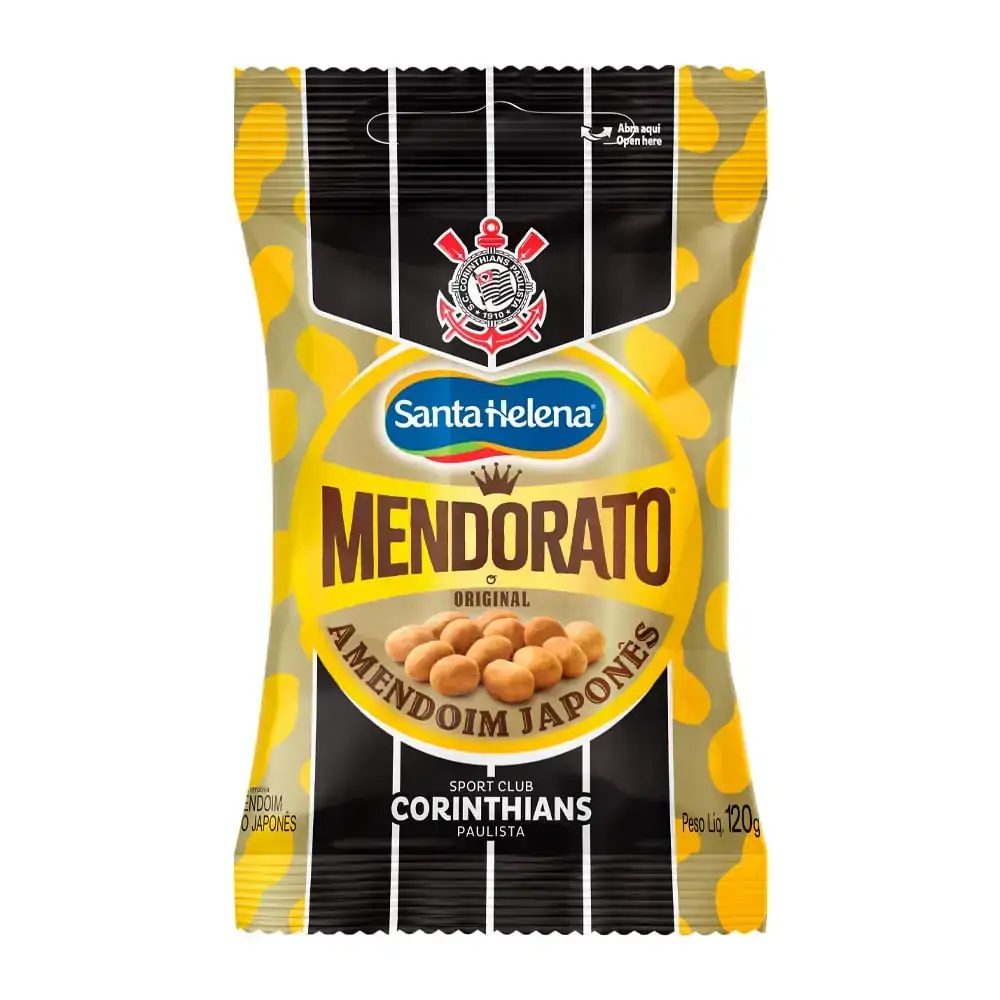 Amendoim Mendorato Corinthians 120g