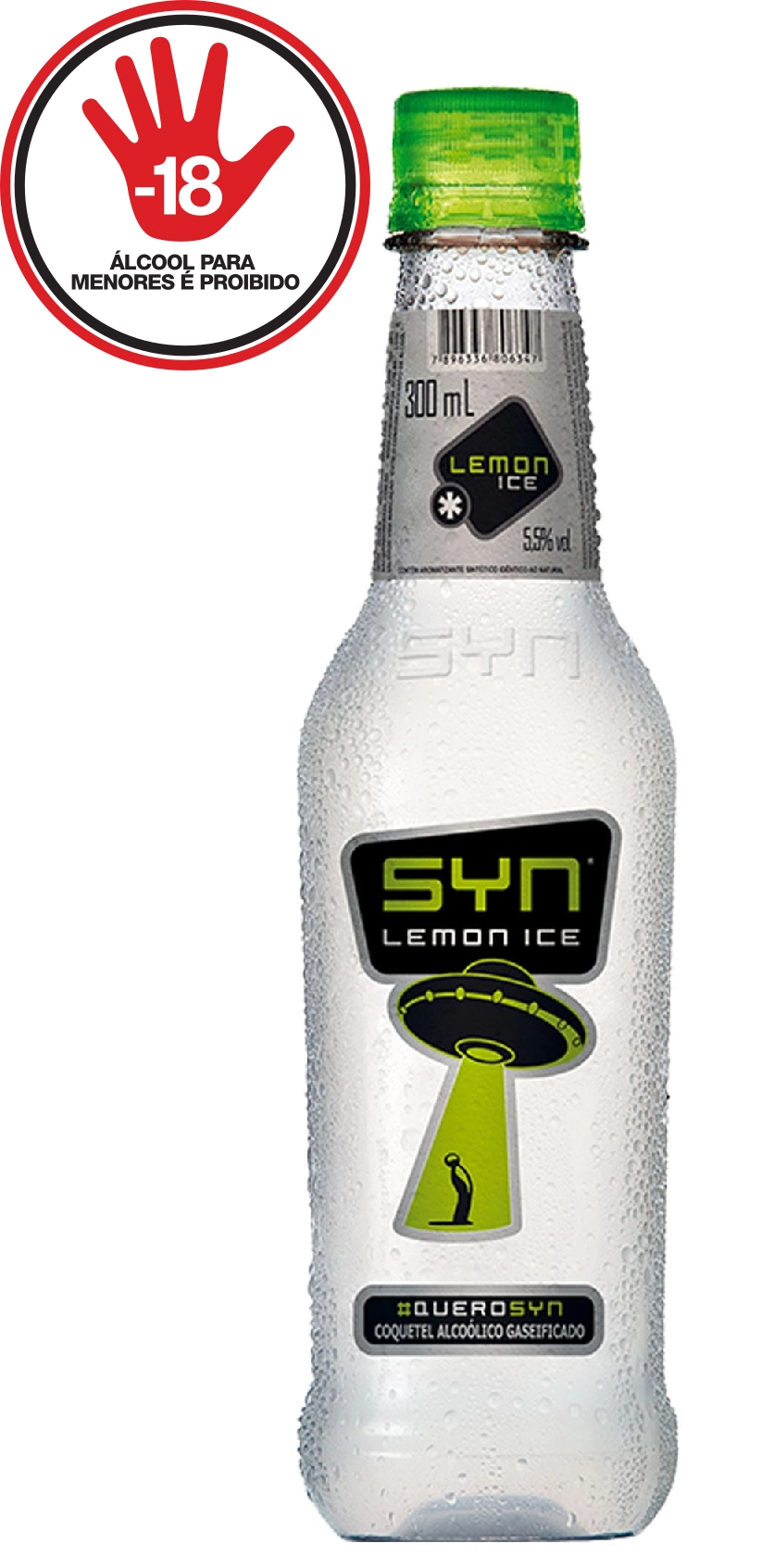 Coquetel Alcoólico Lemon Ice Syn Garrafa 300ml