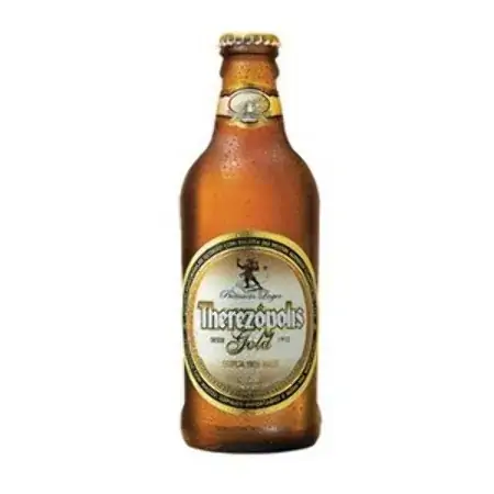 Cerveja Premium Lager Puro Malte Therezópolis Gold Garrafa 355ml