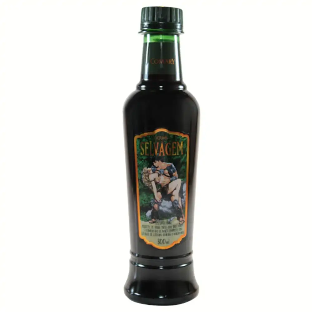 Coquetel Alcoólico De Vinho Tinto Catuaba Comary Selvagem Garrafa 300ml