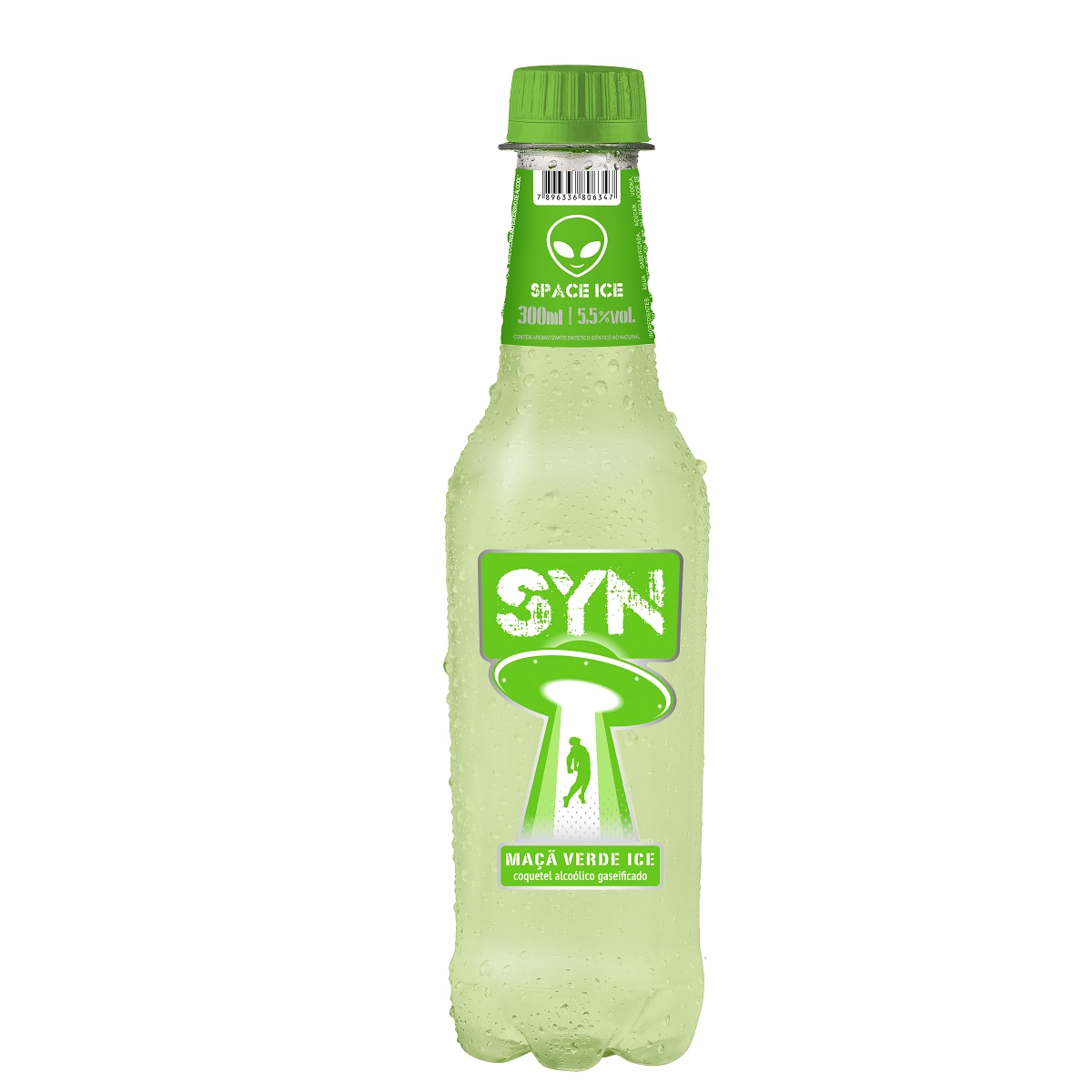 Coquetel Alcoólico Apple Ice Syn Garrafa 300ml