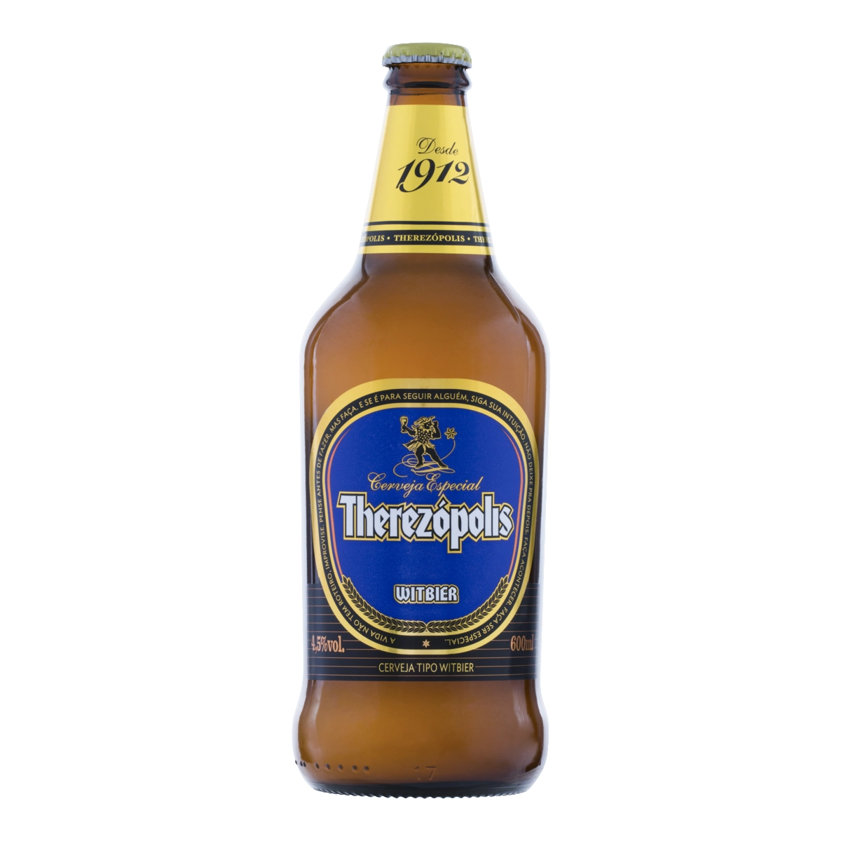 Cerveja Witbier Therezópolis Garrafa 600ml