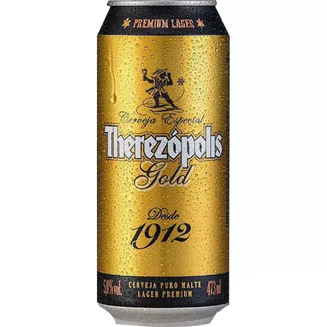 Cerveja Gold Lata 473ml Therezopolis