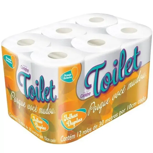 Papel Carinho Toilet C/12 30mt