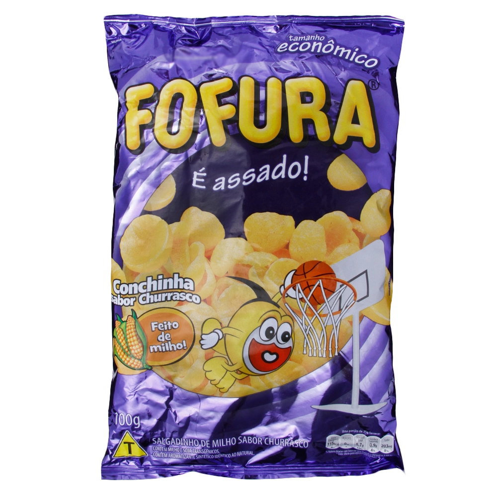 Salgadinho Fofura Churrasco 100gr