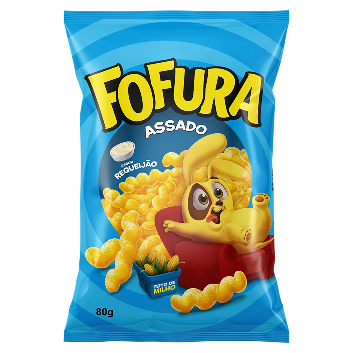 Salgadinho Fofura Requeijao 100gr
