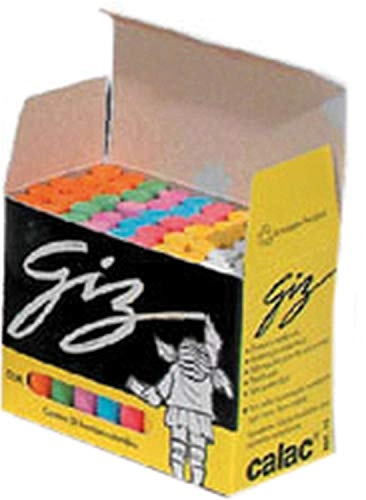 Giz Calac Colorido C/50u Cx