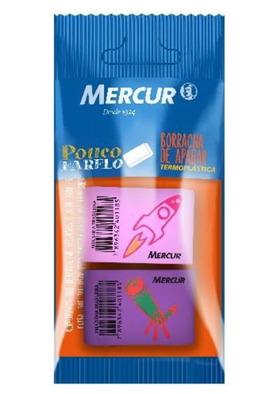 Borracha Tr Anatomica Color 2pcs B01010301134 Mercur