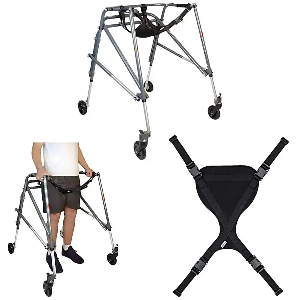 Suporte Pélvico Flexível para Andador Posterior Mercur - Tamanho M/G