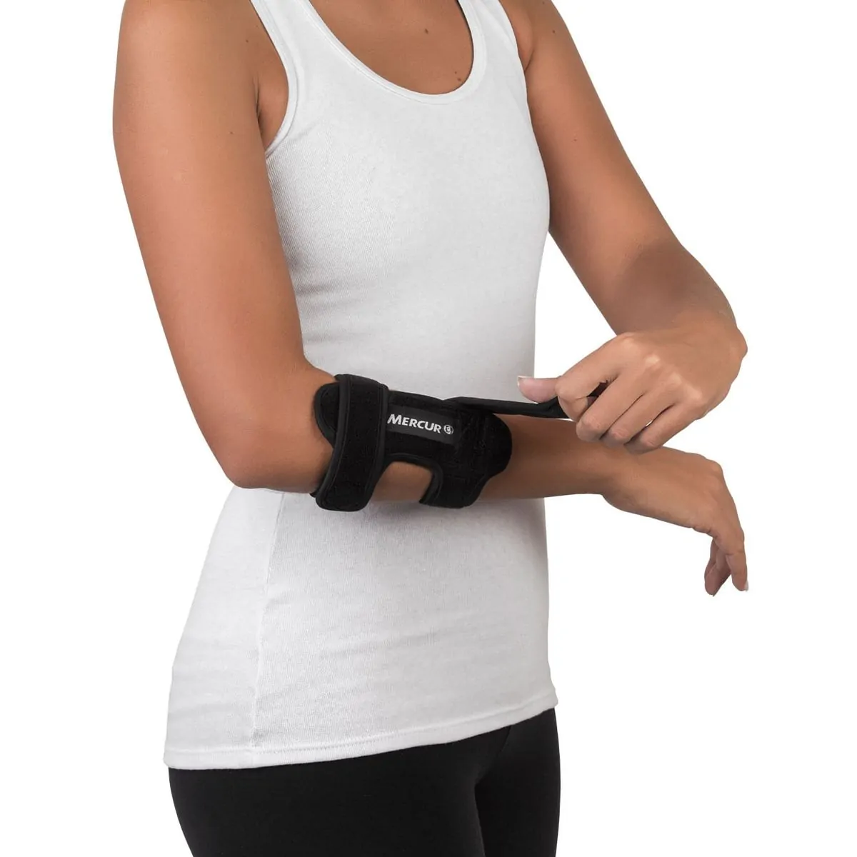 Cotoveleira Dupla para Tennis Elbow Mercur Tam G/GG - unidade