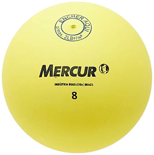 Bola Borracha N8 Amarelo Mercur