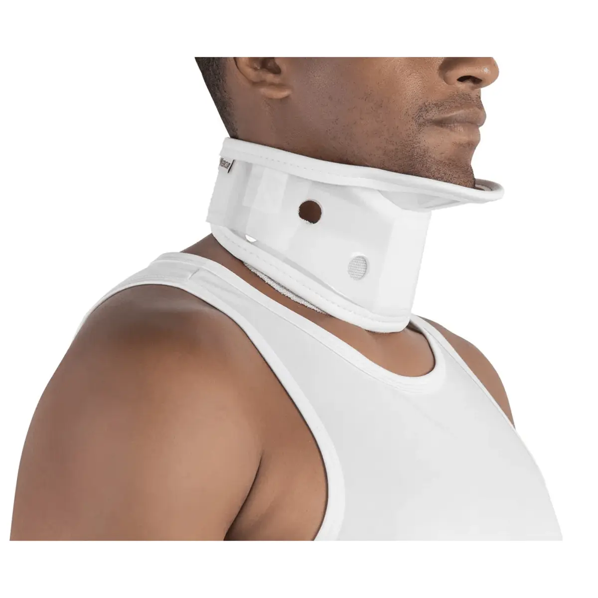 Colar Cervical Com Apoio Mentoniano - Mercur Colar Cervical Com Apoio Mentoniano: Tam: P