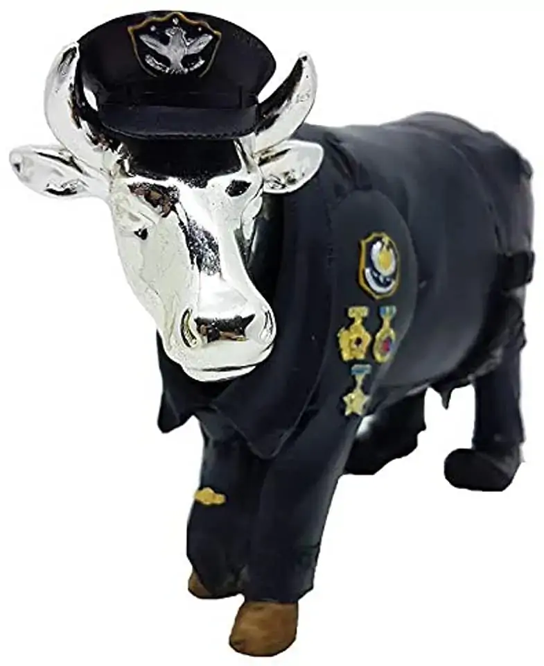 Escultura Decor.infinity Brasil Touro Policia