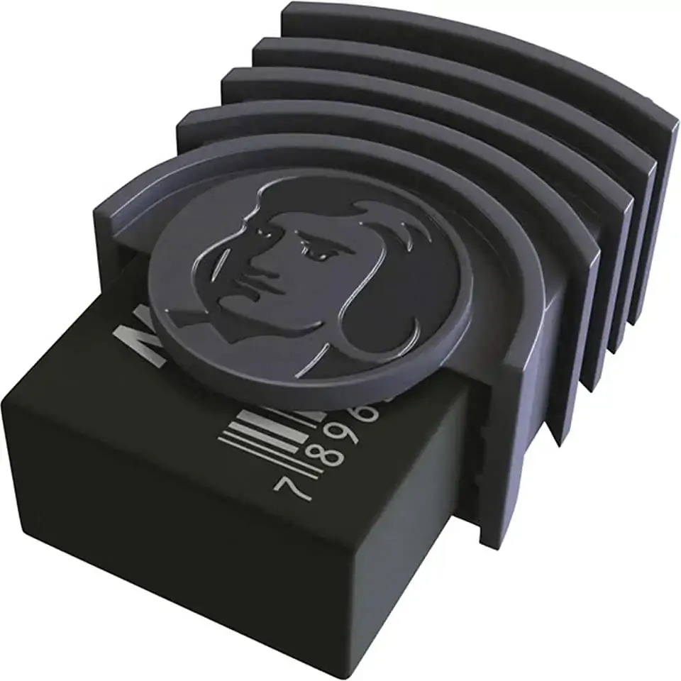 Borracha Mercur Tr Graffit Preta 18x1 Pt